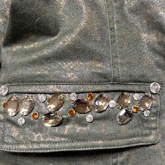 Ethyl glittery cotton jacket M-L - Picture 4 of 11